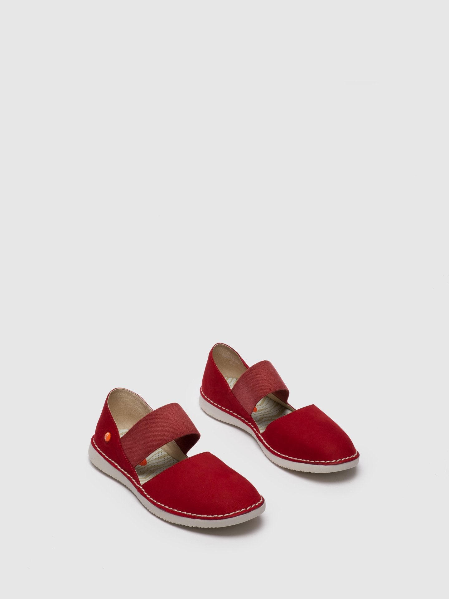 Softinos Sapatos com Elástico TEJA576SOF Lipstick Red